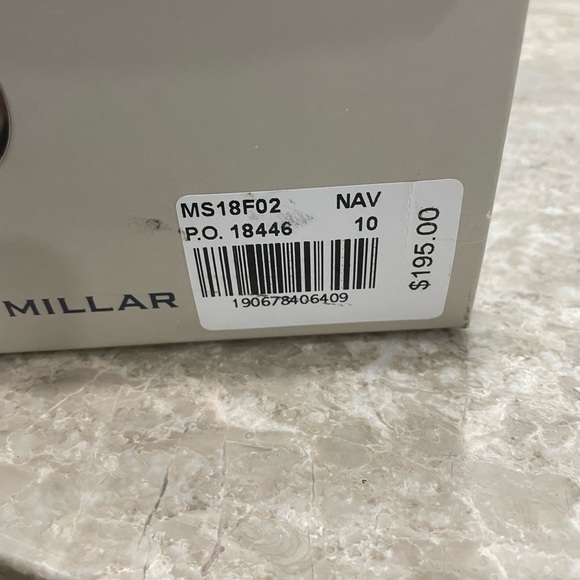 Men’s Causal Dress Shoes Black and  Blue Peter Millar - Picture 6 of 6